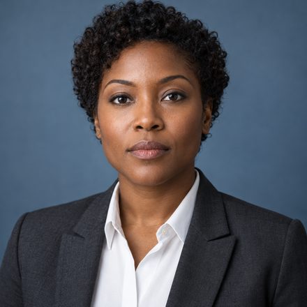 Portrait of Simone Vale, the guest on episode one